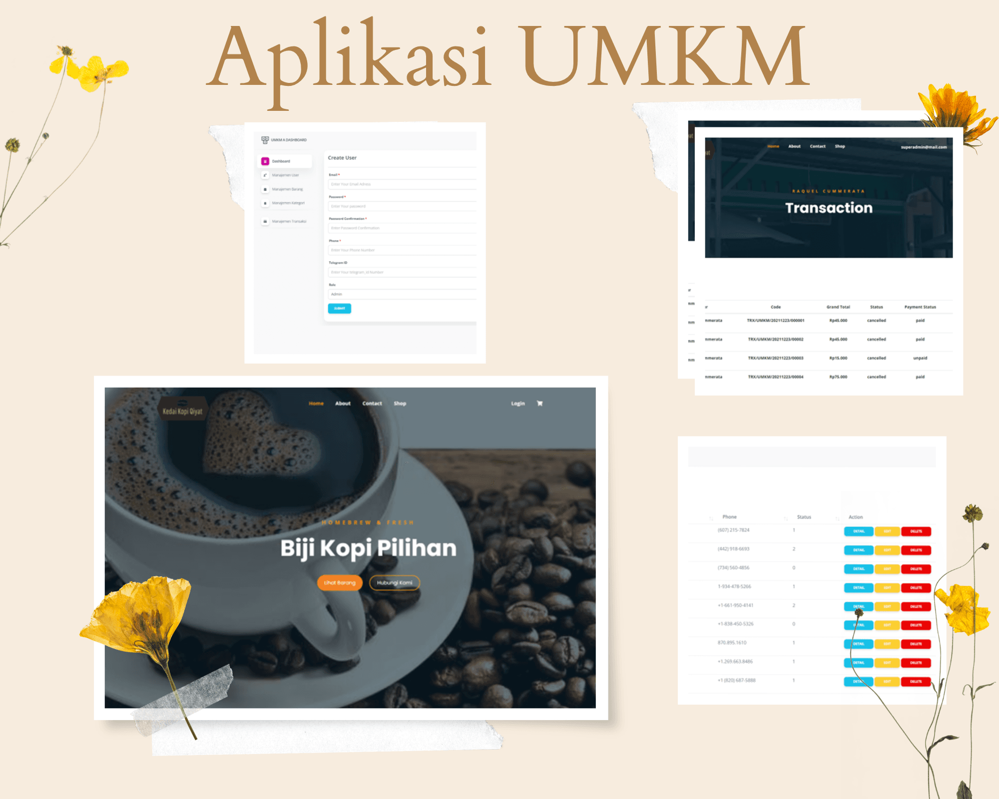 Aplikasi UMKM