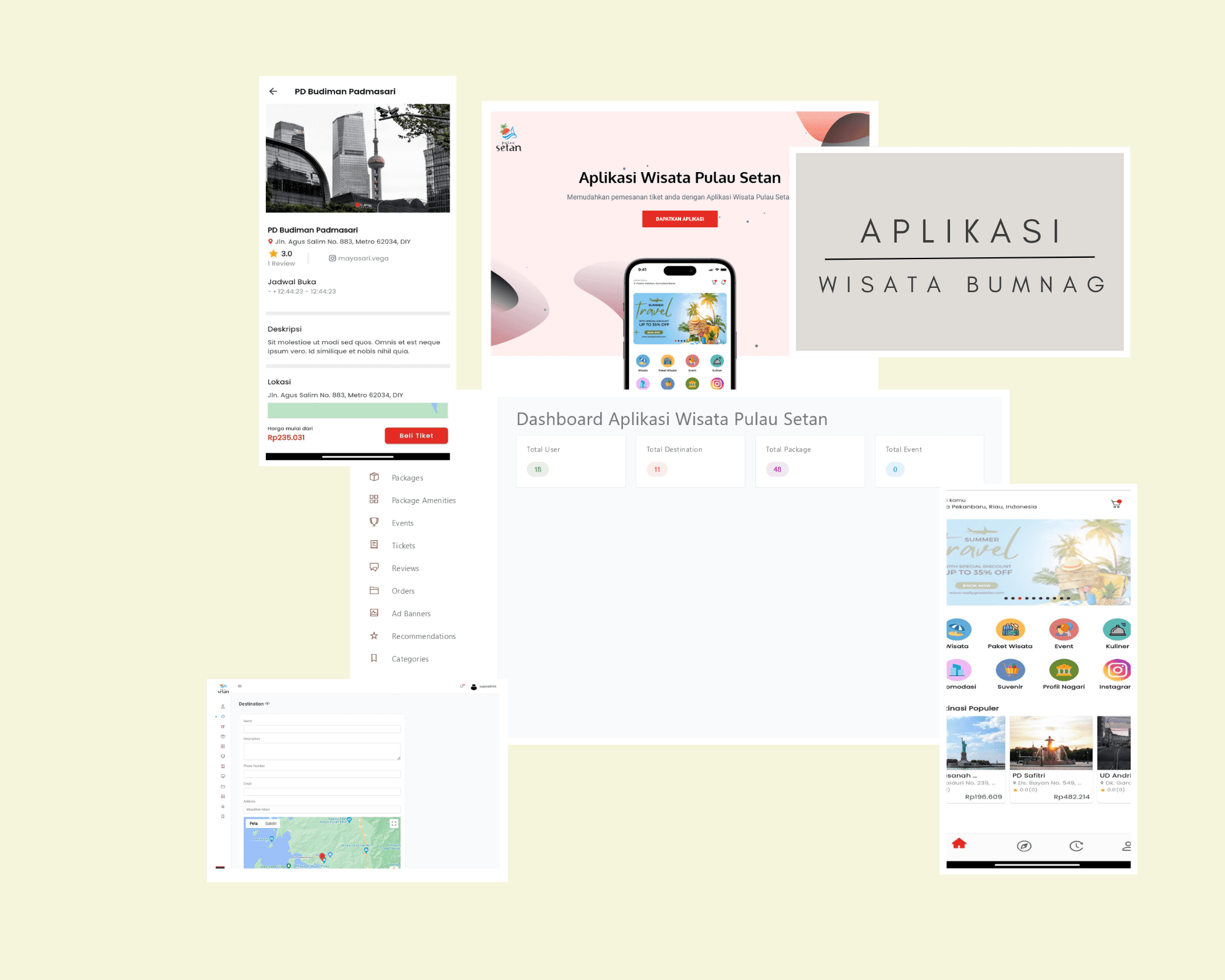 Wisata Bumnag (Web & Mobile)